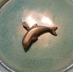 Necklace dolphin attachment